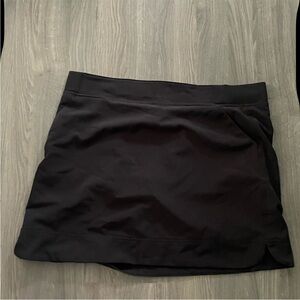 Black Quick Dry Skort